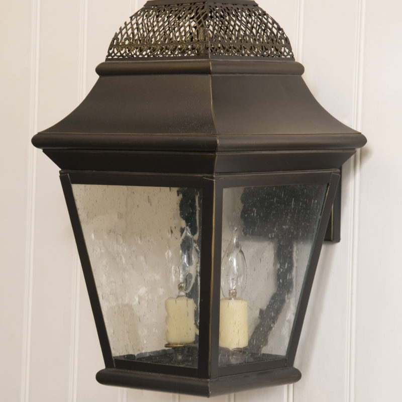 Fillagree Top Coach Lantern