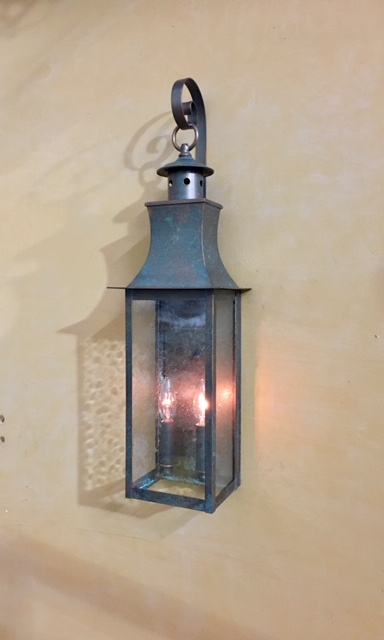 Gas Style with Light House Top Lantern