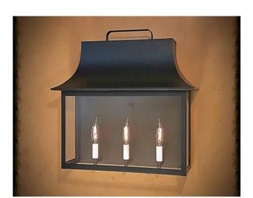 Swedge Top Wide Pocket Lantern