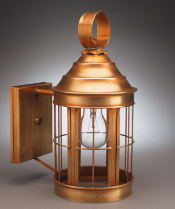 3317-NS Caged Wall Lantern