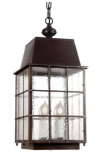 3552 Caged Coach Hanging Lantern