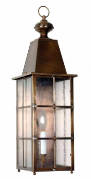5613 Tall Caged Box Wall Mount Lantern