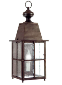 3571 Caged Box Wall Mount Lantern