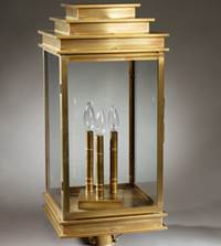 Arts & Crafts and Transitional Exterior Post Lanterns